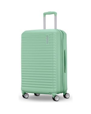 American Tourister Stratum 3.0 Hardside Expandable 24 Medium Checked Luggage - Green