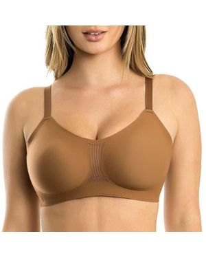 Parfait Simplicity Seamless Wire-Free Bra - Brown