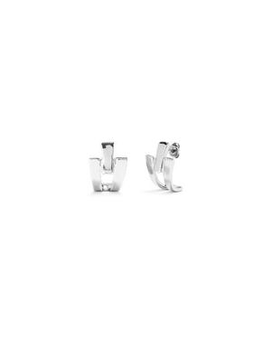 Uno De 50 Single Curve Earrings - Black