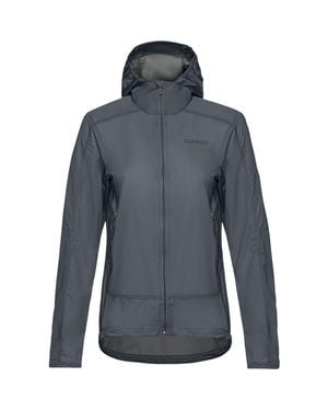 Gore Wear Fernflow Hooded Windbreaker - Blue