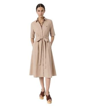 Gerard Darel Rana Midi Shirt Dress - Natural