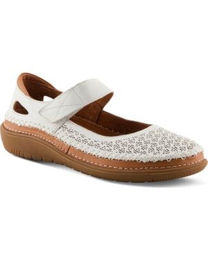 Spring Step Janah Mary Jane Sneaker - Brown