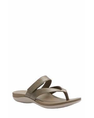 ABEO Oasis Thong Sandal - Brown
