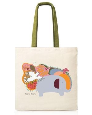 The Tote Project Free To Dream - White