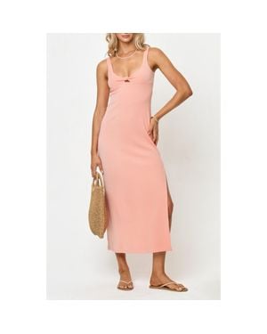 LSPACE Alexis Cover-Up Midi Dress - Pink