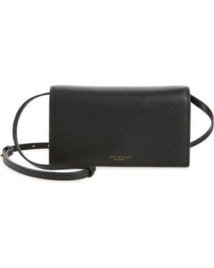 Tory Burch Romy Wallet Crossbody Bag - Black