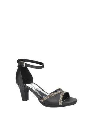 Easy Street Davina Ankle Strap Sandal - Black