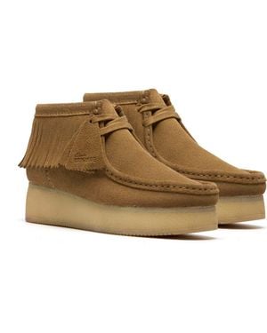 Clarks Fringe Wallabee Chukka - Natural