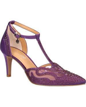 J. Reneé Lisa T-strap Pump - Purple