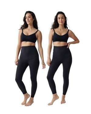 Ingrid & Isabel Postpartum Legging Bundle - Black