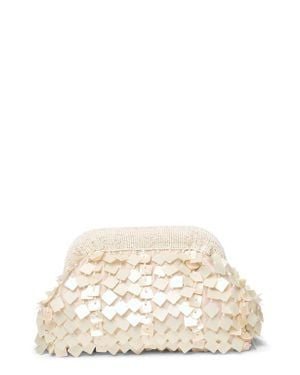 LSPACE Vienna Embellished Clutch - Natural