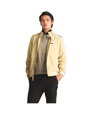 Members Only Soft Suede Iconic Jacket - Natural