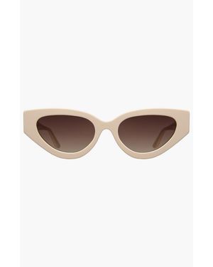 Illesteva Mary Lou Sunglasses - Brown