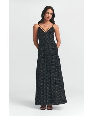 ST MRLO Paris Maxi Dress - Blue