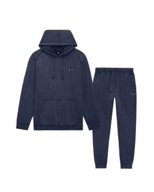 Alix Butterfly Washed Sweatsuit - Blue