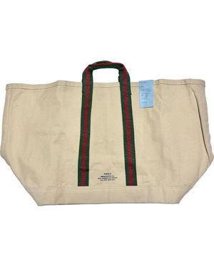 Puebco Vacation College Tote Bag - Natural