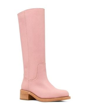 Steve Madden Riggs Knee High Boot - Pink