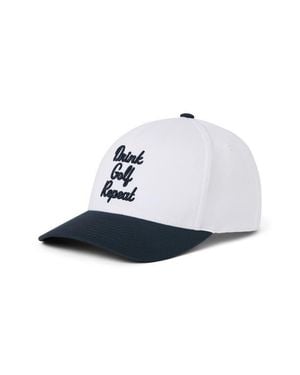 Travis Mathew Swing And Sip Baseball Cap - White