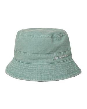 Animal Indie Logo Natural Bucket Hat - Green