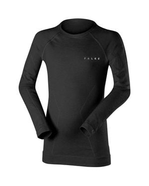 FALKE Wool Tech Base Layer Top - Black