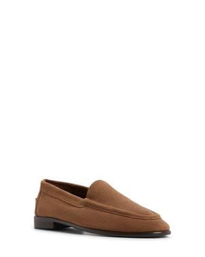 ALDO Ambar Leather Loafer - Brown