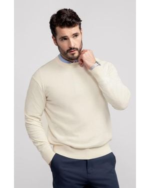 Jack Archer Anytime Crewneck Sweater - Natural