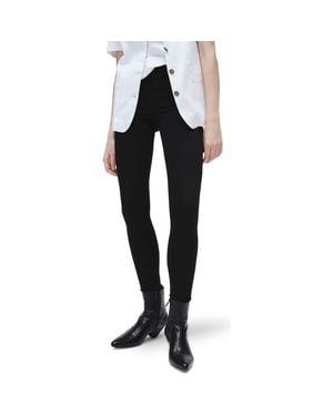 Rag & Bone Nina High Waist Skinny Jeans - Black