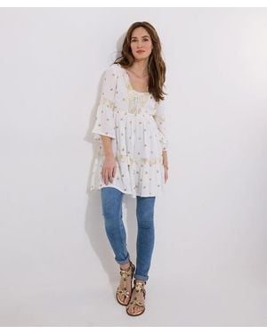 Joe Browns Boho Tassel Tunic - Blue
