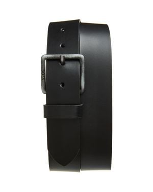 BOSS Jeeko Leather Belt - Black