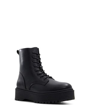 ALDO Jadyn Platform Combat Boot - Black