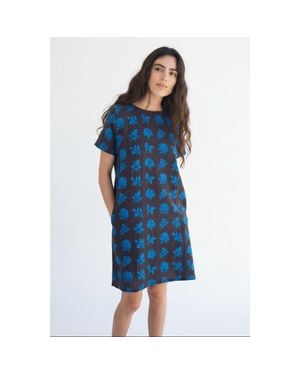 Ace & Jig Riley A-Line Mini Dress - Blue