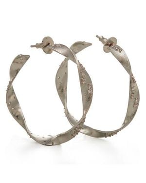 Dhwani Bansal Kali Hoops - Metallic
