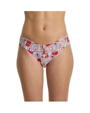 Hanky Panky Lace Vikini - Pink