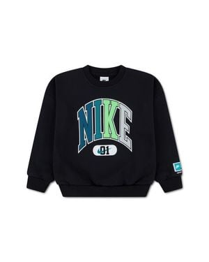 Nike Kids' Graphic Crewneck Sweatshirt - Black