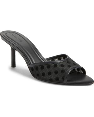 Open Edit Micah Heeled Sandal - Black