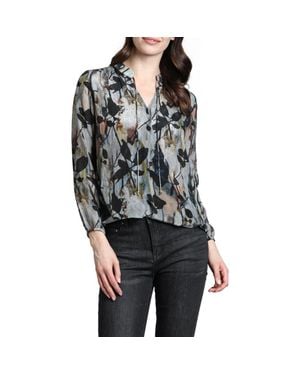 Apny Printed Top - Black