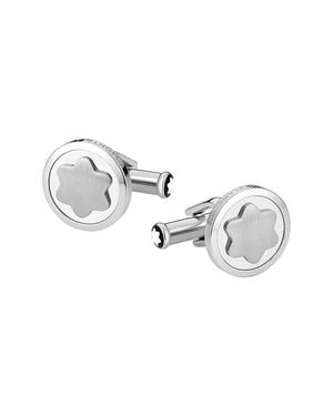 Montblanc Logo Star Cuff Links - Metallic