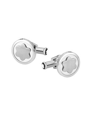 Montblanc Logo Star Cuff Links - Metallic