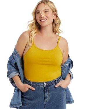 June + Vie One+Only Bra Cami - White