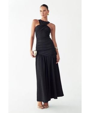 BWLDR Kyle Midi Dress - Black