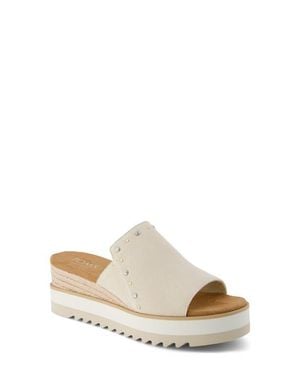 TOMS Diana Mule Sandal - White