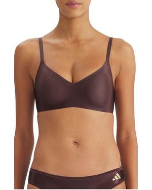 adidas Originals Bonded Wireless T-Shirt Bra - Black