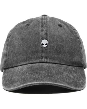 Alix Lil Alien Cotton Dad Cap - Gray