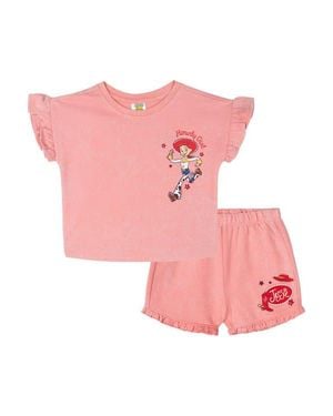 Disney Toy Story Jessie 2-Piece T-Shirt And Shorts Set - Pink