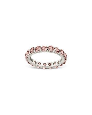 Sterling Forever Gracie Cubic Zirconia Eternity Ring - Multicolor