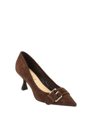 Guess Andey Pointed Toe Pump - Brown
