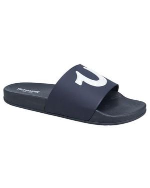 TRUE RELIGION 112 Logo Slide - Blue