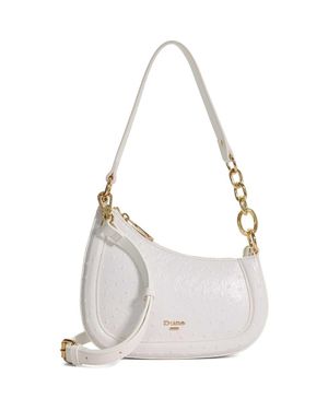 Dune Direction Shoulder Bag - White