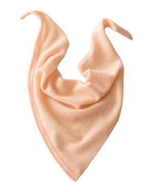 Haven Well Within Merino Wool And Cashmere Triangle Scarf - White