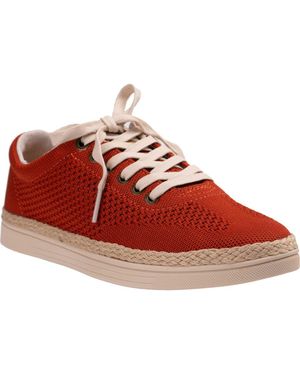 Revitalign Macey Perforated Sneaker - Red